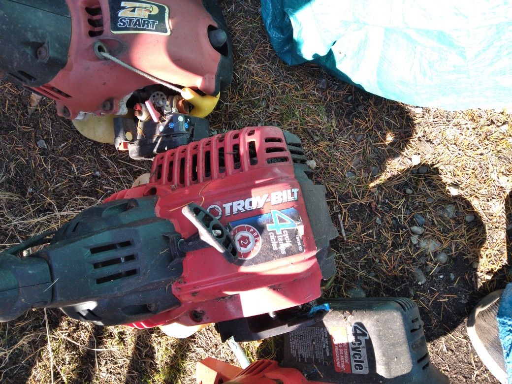 Weed Eaters, 28, Complete Machines. Repair Or Sell Parts