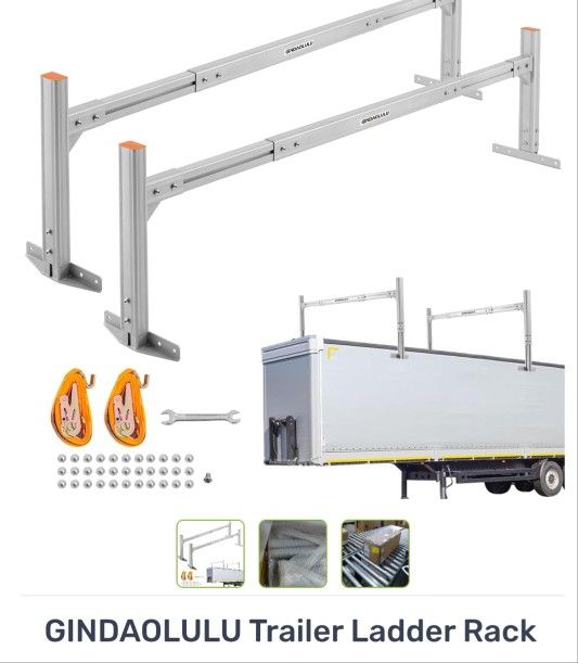 Gindaolulu Trailer Ladder Rack 