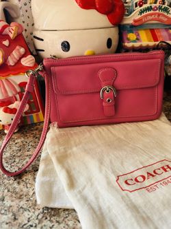 Coach wristlet 