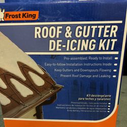 Rc60 Roof And Gutter De-icing Kit
