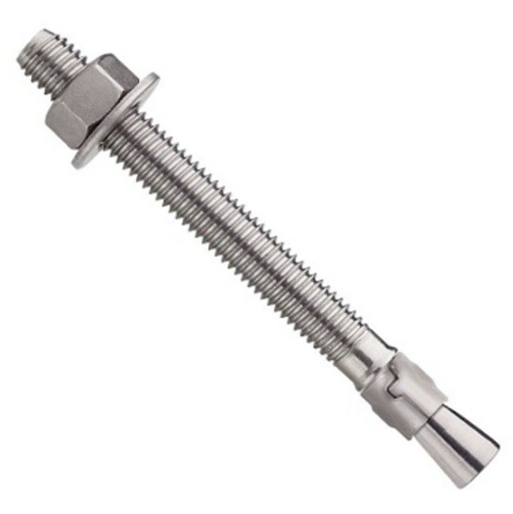 304 SS WEDGE ANCHOR BOLTS - 5/8-11 X 6"- (100/count)