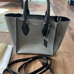 Grey Leather Michael Kors Bag