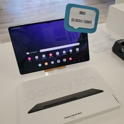Samsung Galaxy Tab S9 Ultra  - Pay $1 DOWN AVAILABLE - NO CREDIT NEEDED