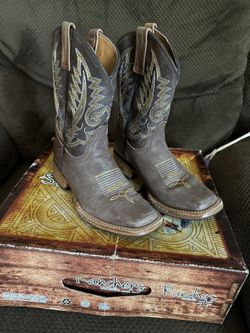 Boy Square Cowboy Boots 