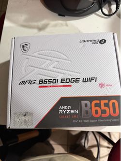 MSI MPG B650I Edge WiFi Gaming Motherboard  AM5