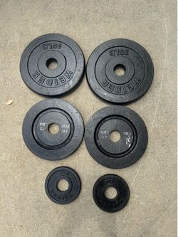 Olympic weight set140 lbs