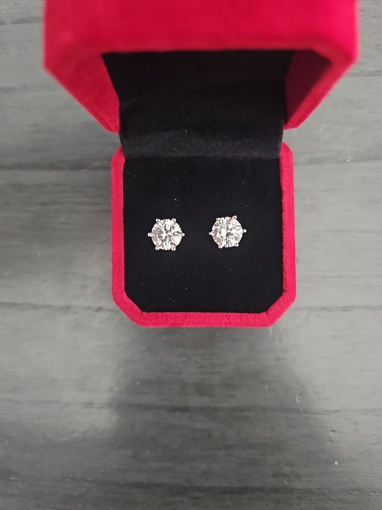 2ct Moisanite Earrings
