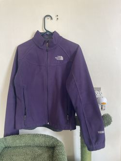 Purple Northface Fleece Zip Up