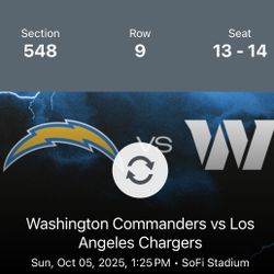 Chargers V Commanders 
