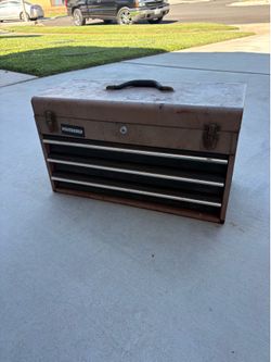 Vintage Tool Box With 3 Drawers (Hesperia Ca)