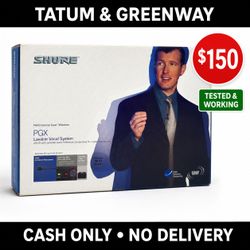 Shure PGX14/93-H6 Wireless Lavalier Microphone System