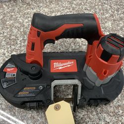 Milwaukee M12 12V Lithium-Ion Cordless Sub-Compact Band Saw