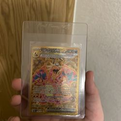 Gold charzard ex