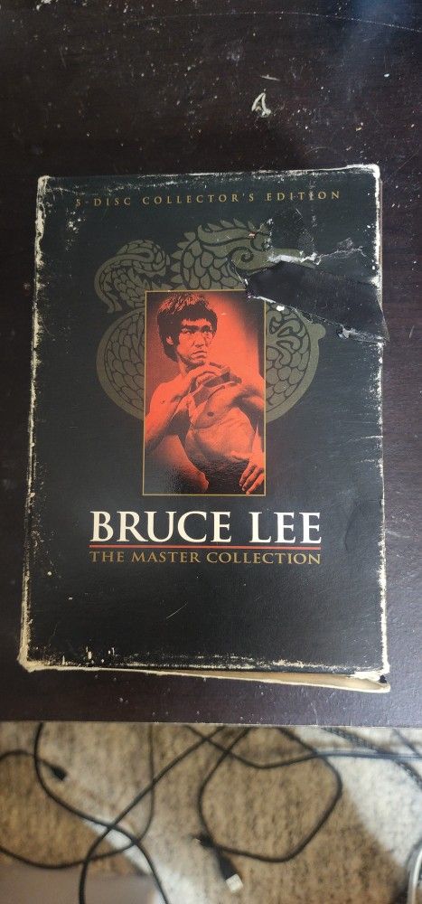 Bruce Lee - The Master Collection (DVD, 2002, 5-Disc Set, Five Disc Set)EUC