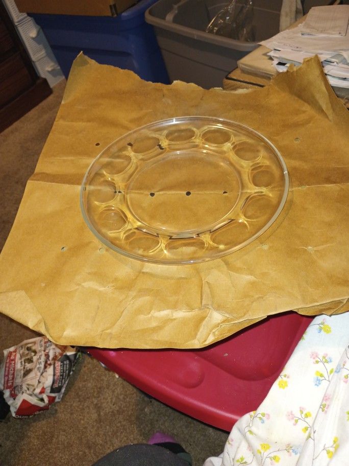 Vintage Egg Plate