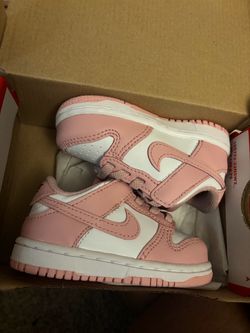 Infant Nike Dunks Low Pomegranate