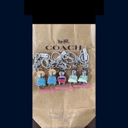 New  coach Disney princess Bear Bag  Charm  $30 each serious buyers only. 