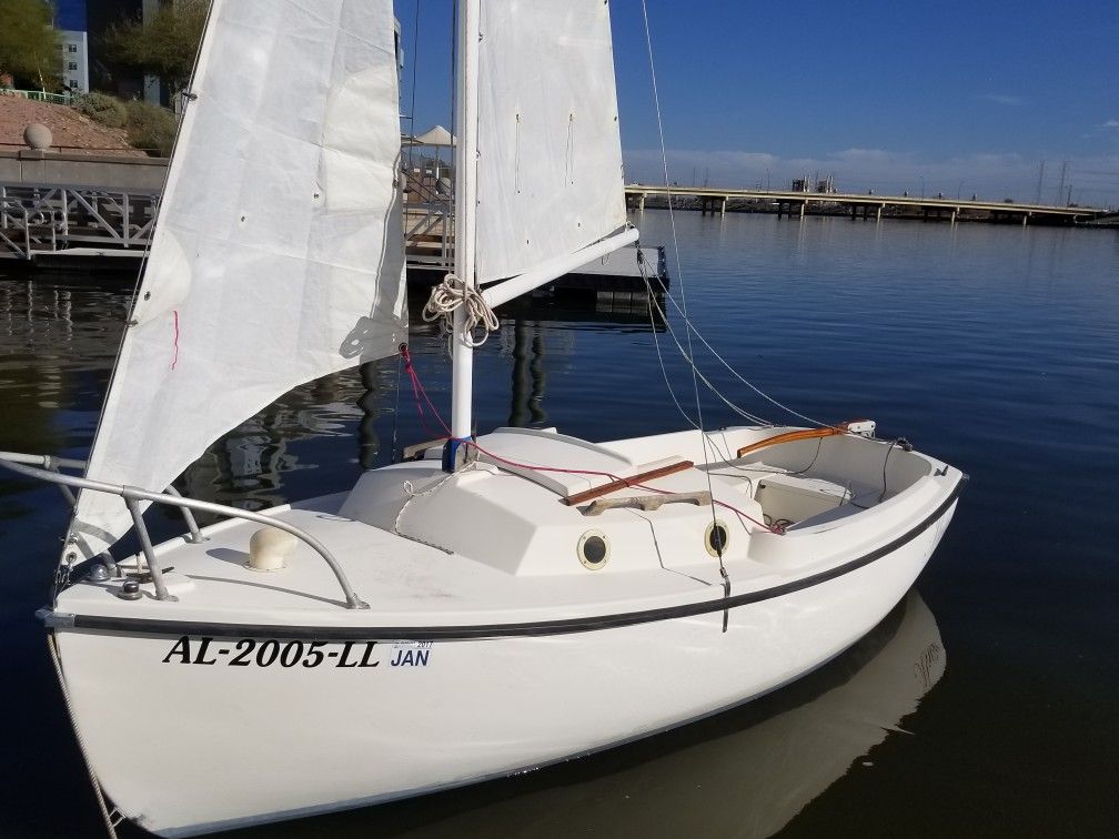 Compact 16 Sailboat, New Sails