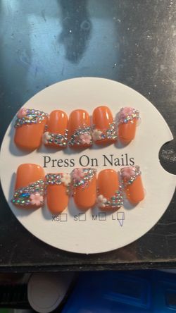 Handmade acrylic nails