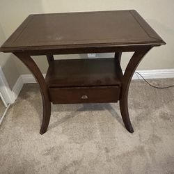 Side Table  Solid Wood