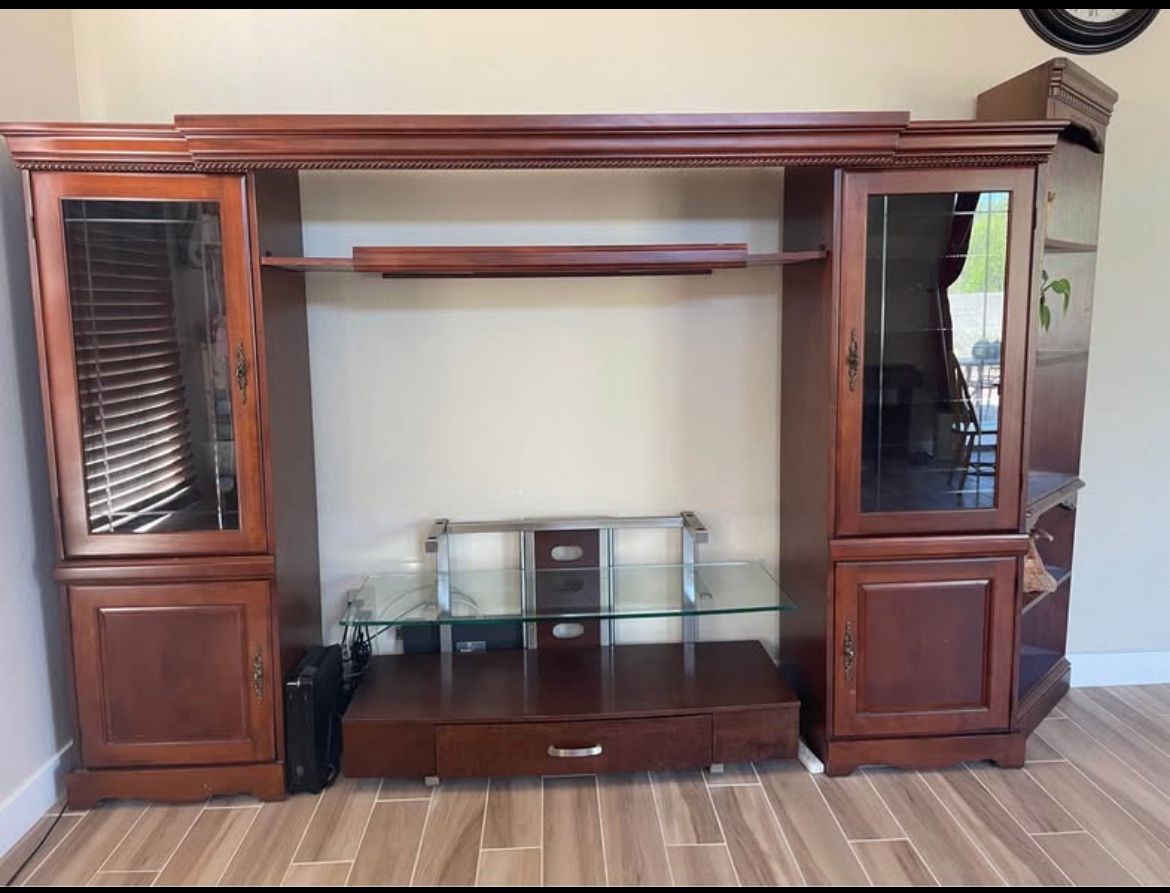 Entertainment Center With Tv Stand 75”