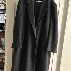 Gianfranco Ruffini Italian Wool Overcoat Men’s Med/Large
