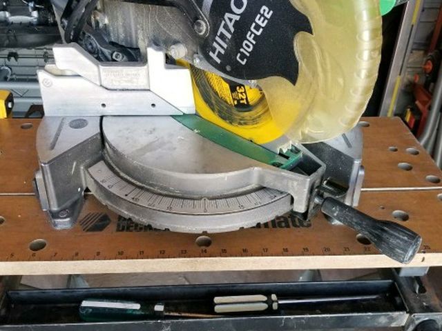 Hitachi Meter Saw With Stand