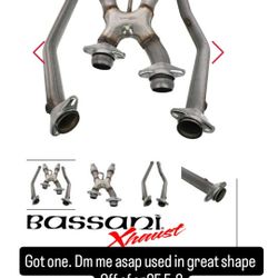 Mustang Sn95 5.0 Bassani X Pipe Greta Shape 