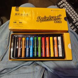 New in box, Oil Painting Sticks, 12, Heavy Color