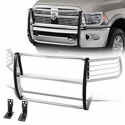 10-18 Dodge Ram 2500 and 3500 Brush Grille Guard - Stainless Steel