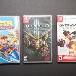 Nintendo Switch Games - New 