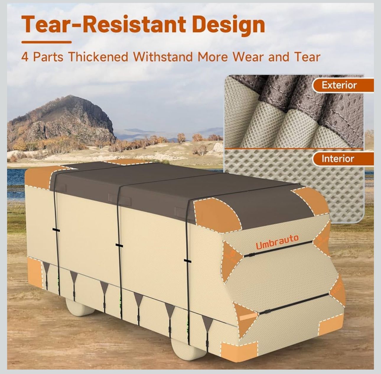 Umbrauto Class C RV Cover