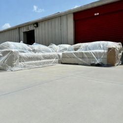 Corduroy Large Sectional Couch - New - Houston, TX