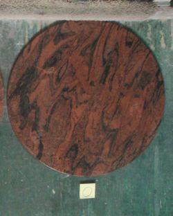 Granite Round Table Top – 3/4" Thick, 31 1/2" 