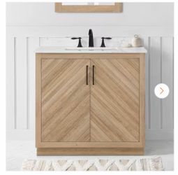 36” BATHROOM VANITY NEW