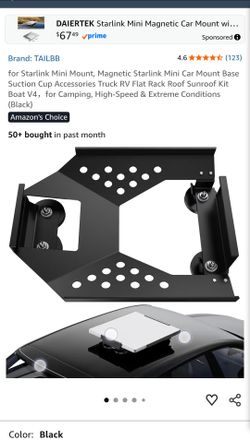 Tesla Starlink Mount