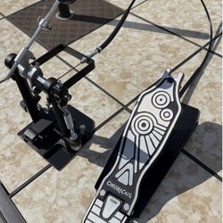 Never Used Chromacast Remote Bass Drum Or Cajon Pedal...A Toy All Drummers Need!