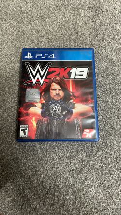 WWE 2K19 PS4 Video Game CD