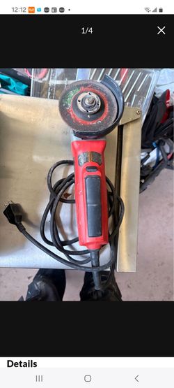 Milwakee  grinder perfect condicion  55.00
