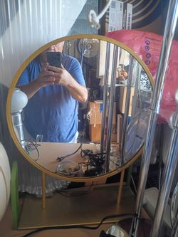 Vintage table top mirror