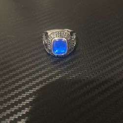 Silver Sapphire Ring