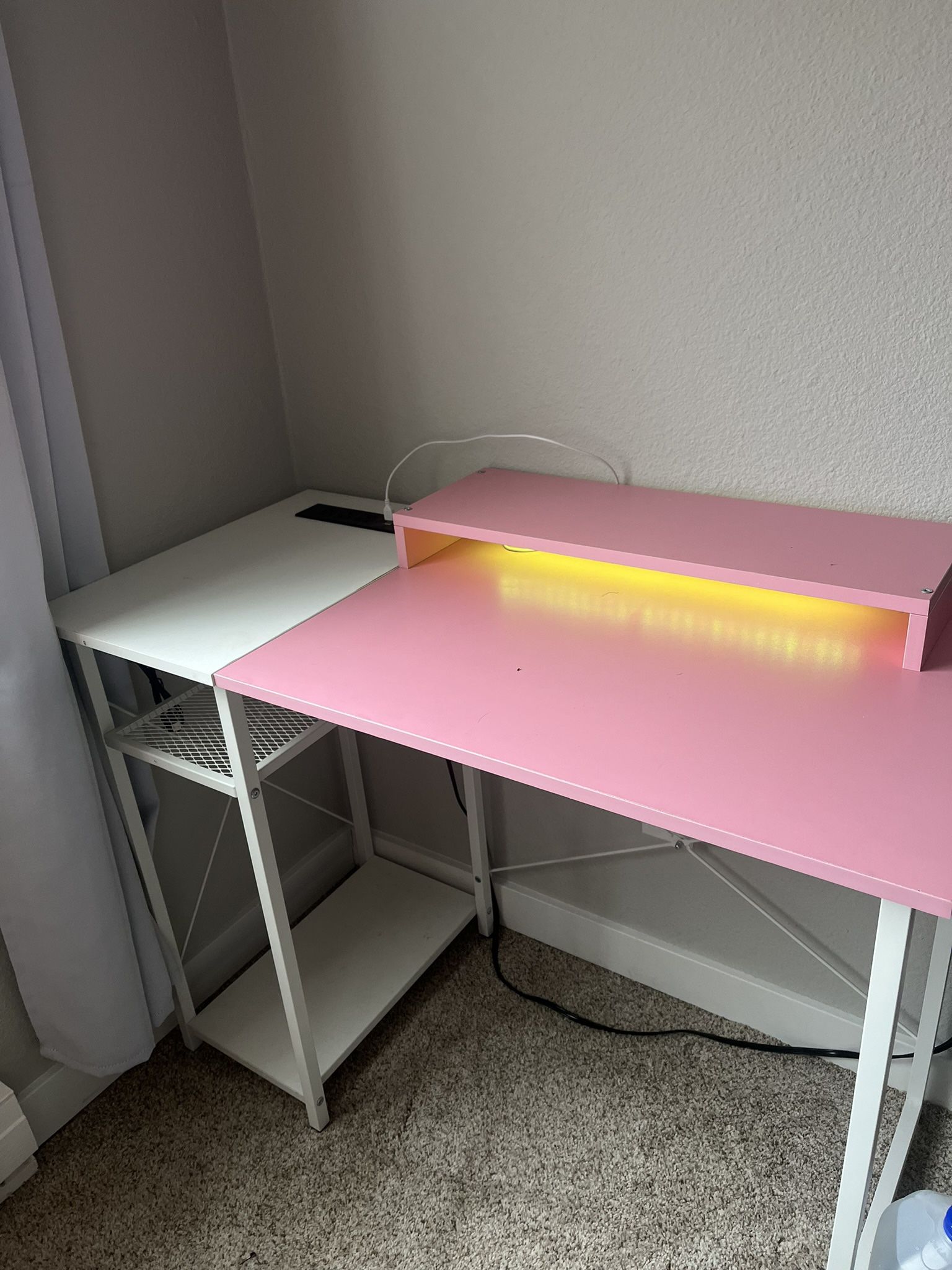 Desk With LED