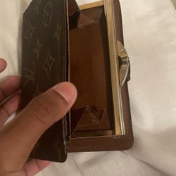 Small Monogram Louis Vuitton Card Holder Wallet