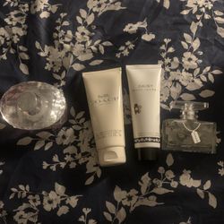Versace And Coach Perfume & Lotion With Marc Jacob Lotion 