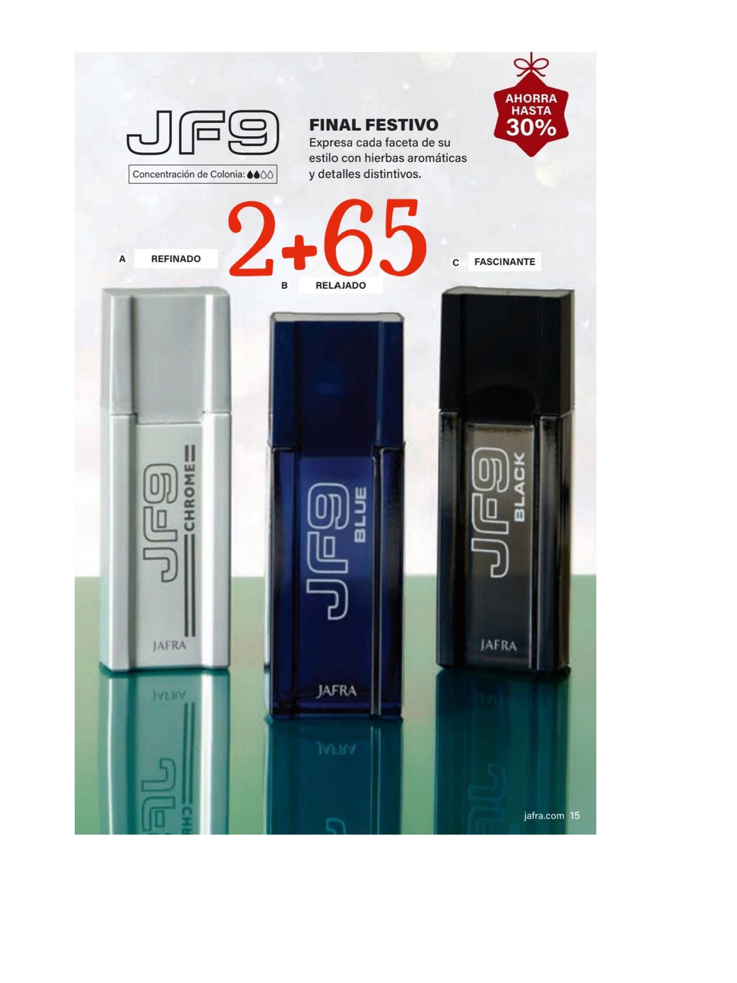 Perfume de Hombre JF9