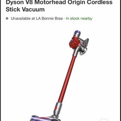 Vaccum Dyson V8