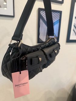 Juicy couture black shoulder bag