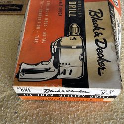 Black & Decker quarter inch drill