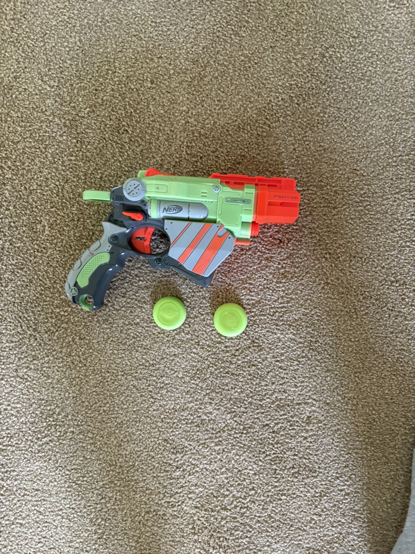 Nerf Vortex Proton Disc Gun