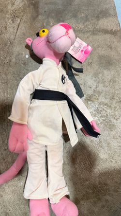 Pink Panther Karate Plush Stuffed Toy